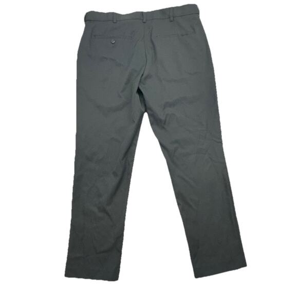 PGA TOUR Mens Golf Pants Gray Flat Front Straight Leg Size 34 X 30 - Picture 5 of 8